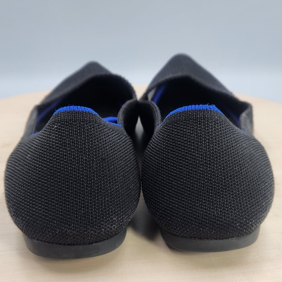 Rothy's Womens The Point Black Pointed Toe Ballet Flats sz W8.5 - Picture 11 of 13